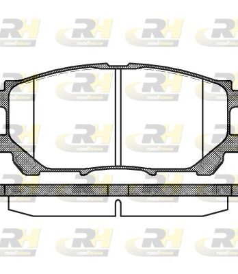 PLAQUETTE DE FREIN AVANT TOYOTA 21039.00