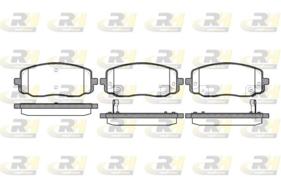 PLAQUETTE DE FREIN AVANT KIA HYUNDAI 21133.02