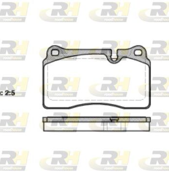 PLAQUETTE DE FREIN AVANT RANGE ROVER 21200.10