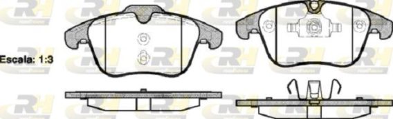 PLAQUETTE DE FREIN AVANT RANGE ROVER 21219.00