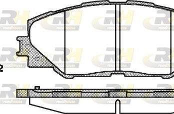 PLAQUETTE DE FREIN AVANT TOYOTA 21234.00