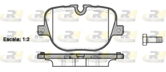 PLAQUETTE DE FREIN ARRIERE RANGE ROVER 21408.00