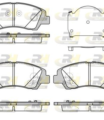 PLAQUETTE DE FREIN AVANT HYUNDAI 21583.02