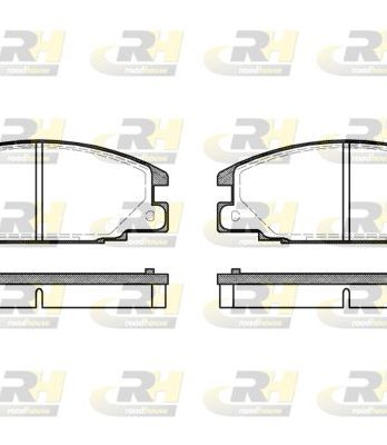 PLAQUETTE DE FREIN AVANT ISUZU/ OPEL 2238.04