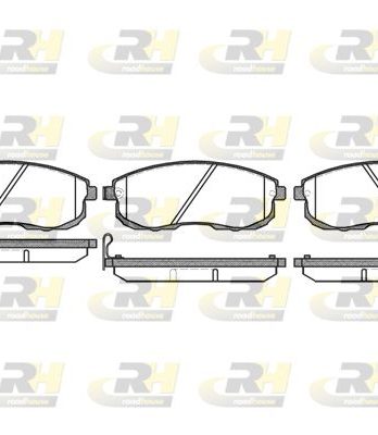 PLAQUETTE DE FREIN AVANT NISSAN/ INFINITY 2293.12