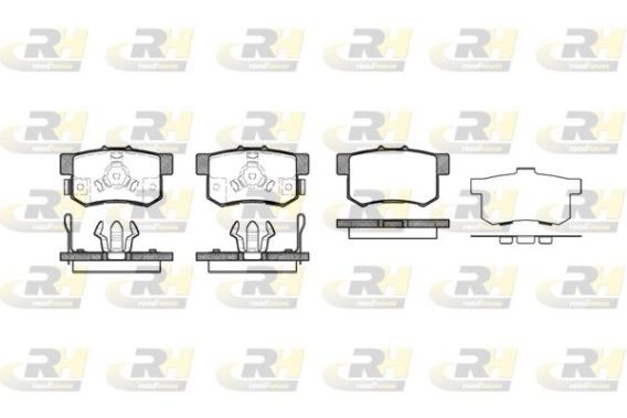 PLAQUETTE DE FREIN ARRIERE HONDA/SUZUKI 2325.04