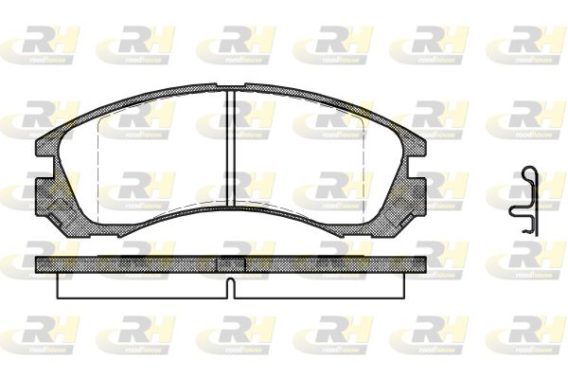 PLAQUETTE DE FREIN AVANT MITSUBISHI 2354.22