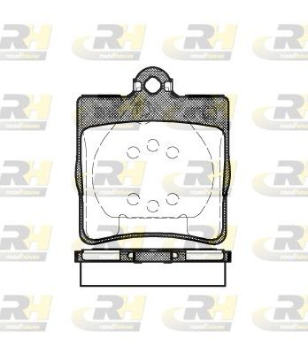 PLAQUETTE DE FREIN ARRIERE MERCEDES-BENZ 2678.00