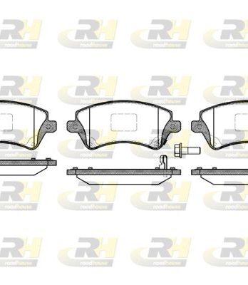 PLAQUETE DE FREIN AVANT TOYOTA 2822.12