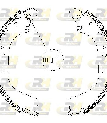 JEU DE GARNITURE ARRIERE TOYOTA/NISSAN 4172.00