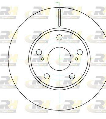 DISQUE DE FREIN AVANT TOYOTA 61043.10