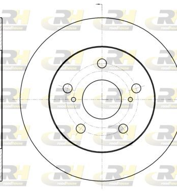 DISQUE DE FREIN ARRIERE TOYOTA 61074.00