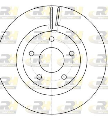 DISQUE DE FREIN AVANT NISSAN 61087.10