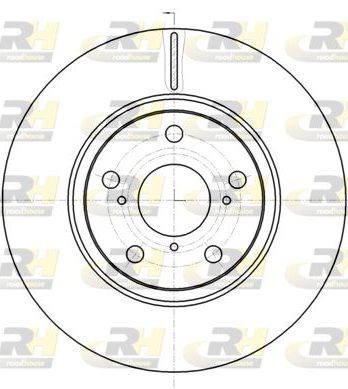 DISQUE DE FREIN AVANT TOYOTA 61121.10