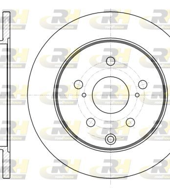 DISQUE DE FREIN ARRIERE TOYOTA 61188.00