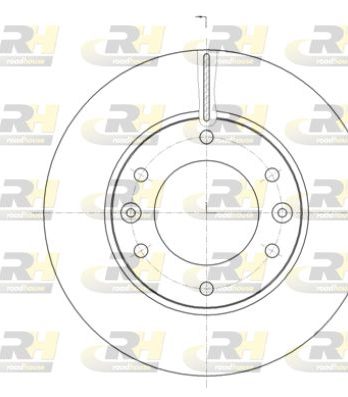 DISQUE DE FREIN AVANT HYUNDAI 61396.10