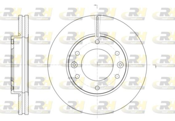 DISQUE DE FREIN AVANT HYUNDAI 61396.10