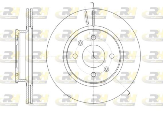 DISQUE DE FREIN AVANT HYUNDAI/KIA 61424.10