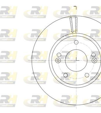 DISQUE DE FREIN AVANT HYUNDAI 61507.10