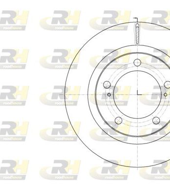 DISQUE DE FREIN AVANT TOYOTA 61517.10