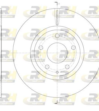 DISQUE DE FREIN AVANT MAZDA 61520.10