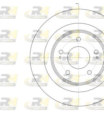 DISQUE DE FREIN ARRIERE MITSUBISHI/PEUGEOT/CITROEN 61528.00