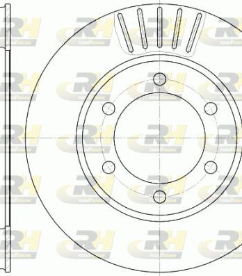 DISQUE DE FREIN AVANT TOYOTA 6562.10