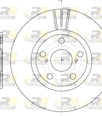 DISQUE DE FREIN AVANT TOYOTA/LEXUS 6577.10