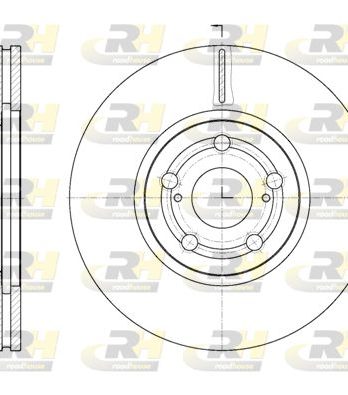 DISQUE DE FREIN AVANT TOYOTA 6701.10