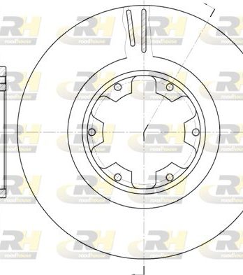 DISQUE DE FREIN AVANT NISSAN/INFINITI 6899.10