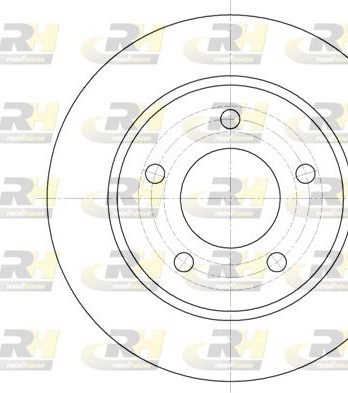 DISQUE DE FREIN ARRIERE MAZDA 6906.00