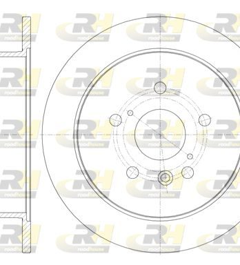 DISQUE DE FREIN ARRIERE TOYOTA/LEXUS 6911.00