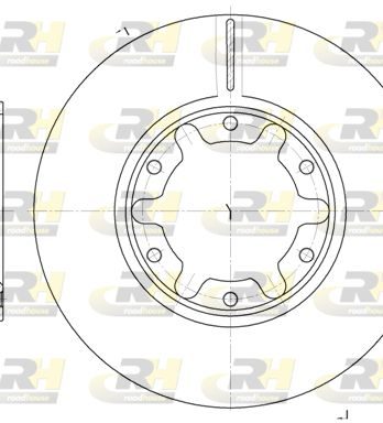 DISQUE DE FREIN AVANT LEXUS/ TOYOTA  6925.10