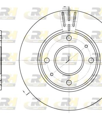 DISQUE DE FREIN AVANT HYUNDAI 6987.10