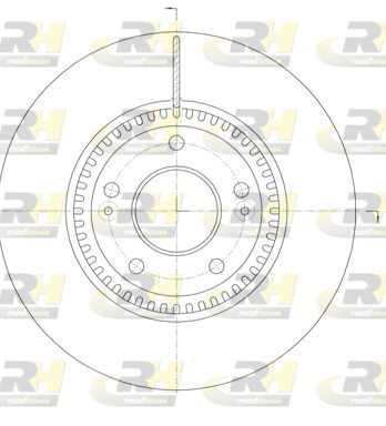 DISQUE DE FREIN AVANT HYUNDAI 6988.10