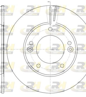 DISQUE DE FREIN AVANT KIA/LAN 6992.10