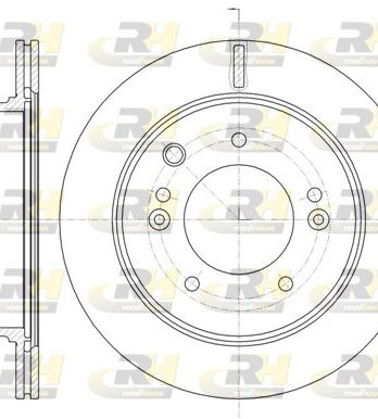 DISQUE DE FREIN AVANT KIA 6993.10