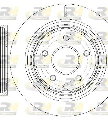 DISQUE DE FREIN ARRIERE NISSAN 6998.10