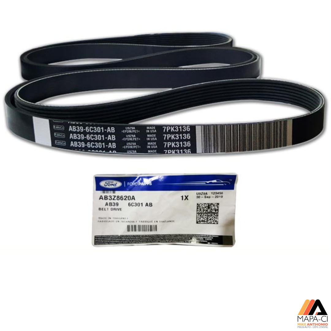 ALTERNATEUR BELT MAZDA / FORD 6PK2351 AB396C301-EA