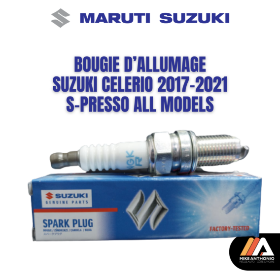 BOUGIE D’ALLUMAGE SUZUKI CELERIO 2017-2021 S-PRESSO ALL MODELS