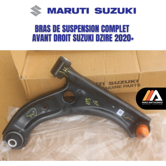 BRAS DE SUSPENSION COMPLET AVANT DROIT SUZUKI DZIRE 2020+/ ARM COMPLETE SUZUKI DZIRE FRONT RH