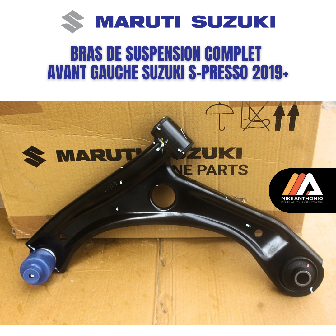 BRAS DE SUSPENSION COMPLET AVANT GAUCHE SUZUKI S-PRESSO 2019+/ ARM COMPLETE SUZUKI S-PRESSO FRONT LH