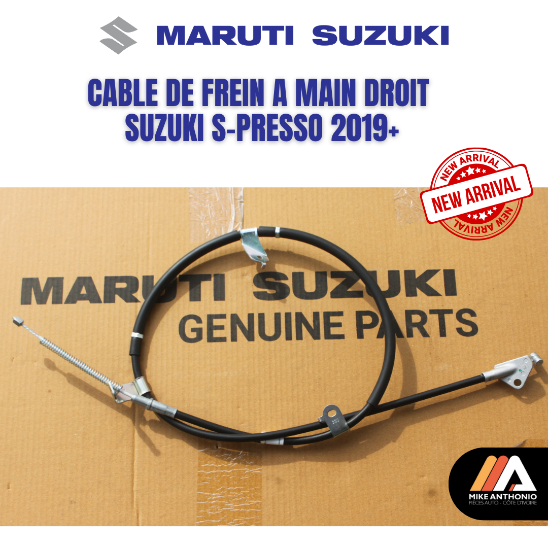 CABLE DE FREIN A MAIN DROIT SUZUKI S-PRESSO 2019+/ CABLE PARKING SUZUKI S-PRESSO RH