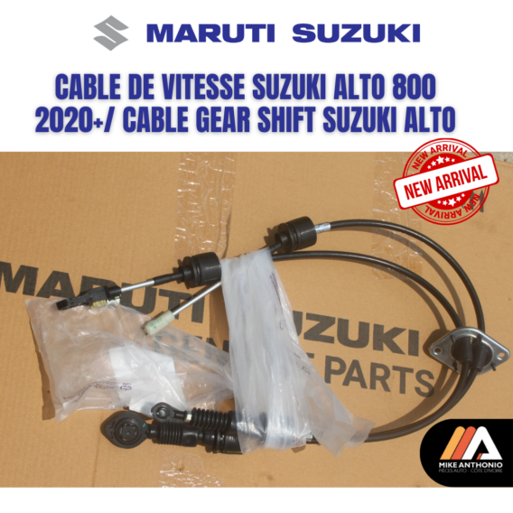 CABLE DE VITESSE SUZUKI ALTO 800 2020+/ CABLE GEAR SHIFT SUZUKI ALTO