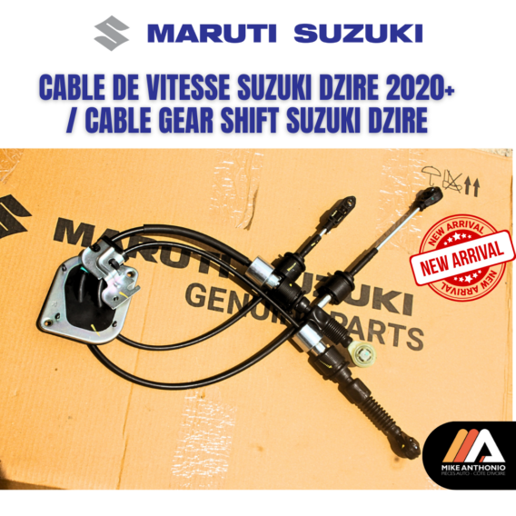 CABLE DE VITESSE SUZUKI DZIRE 2020+/ CABLE GEAR SHIFT SUZUKI DZIRE