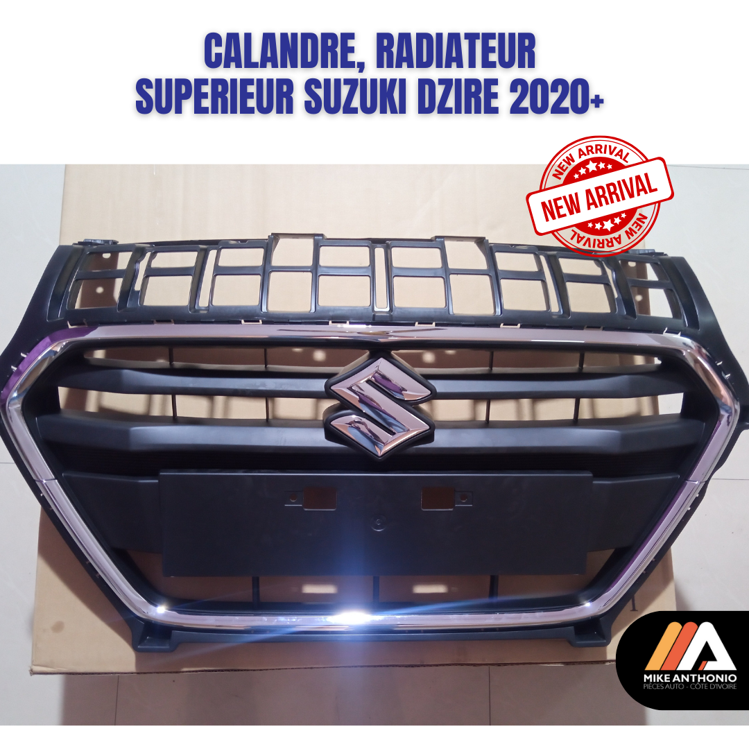 CALANDRE, RADIATEUR SUPERIEUR SUZUKI DZIRE 2020+