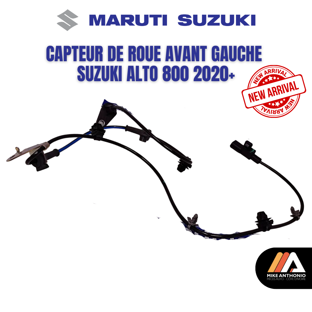 CAPTEUR DE ROUE AVANT GAUCHE SUZUKI ALTO 800 2020+/ WHEEL SENSOR SUZUKI ALTO FR LH