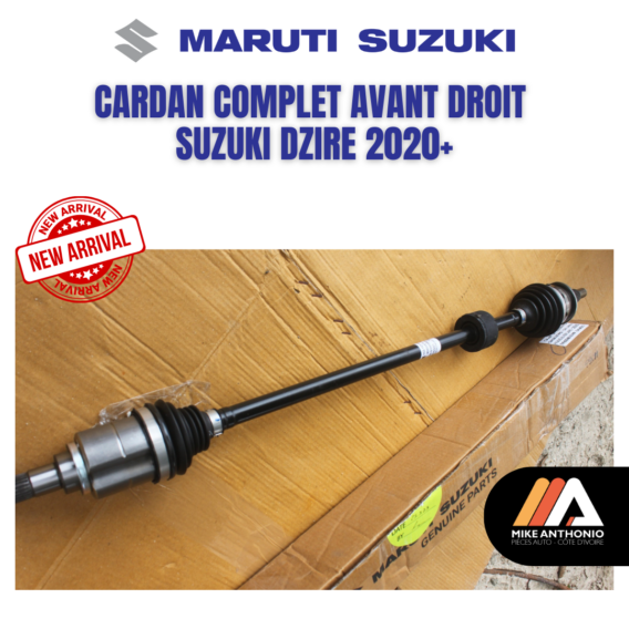 CARDAN COMPLET AVANT DROIT SUZUKI DZIRE 2020+/ SHAFT COMPLETE SUZUKI DZIRE FRONT RH