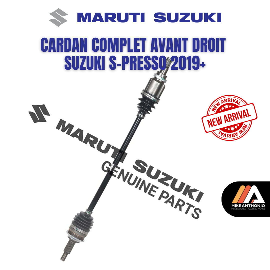 CARDAN COMPLET AVANT DROIT SUZUKI S-PRESSO 2019+/ SHAFT COMPLETE SUZUKI S-PRESSO FRONT RH