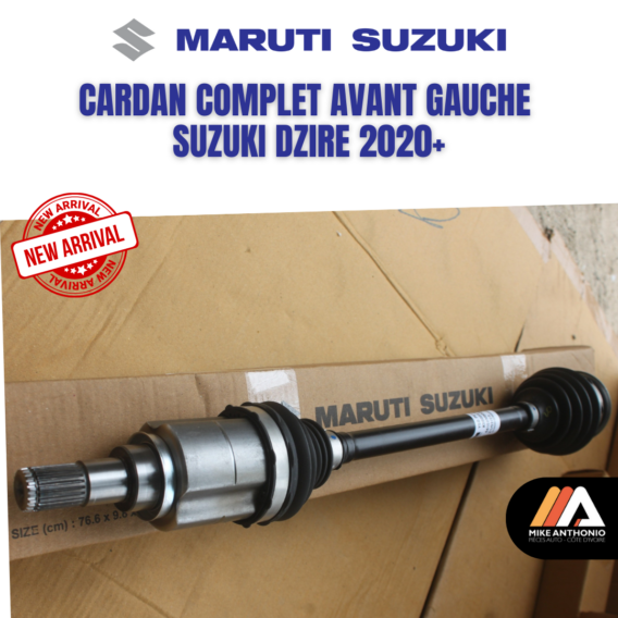 CARDAN COMPLET AVANT GAUCHE SUZUKI DZIRE 2020+/ SHAFT COMPLETE SUZUKI DZIRE FRONT LH